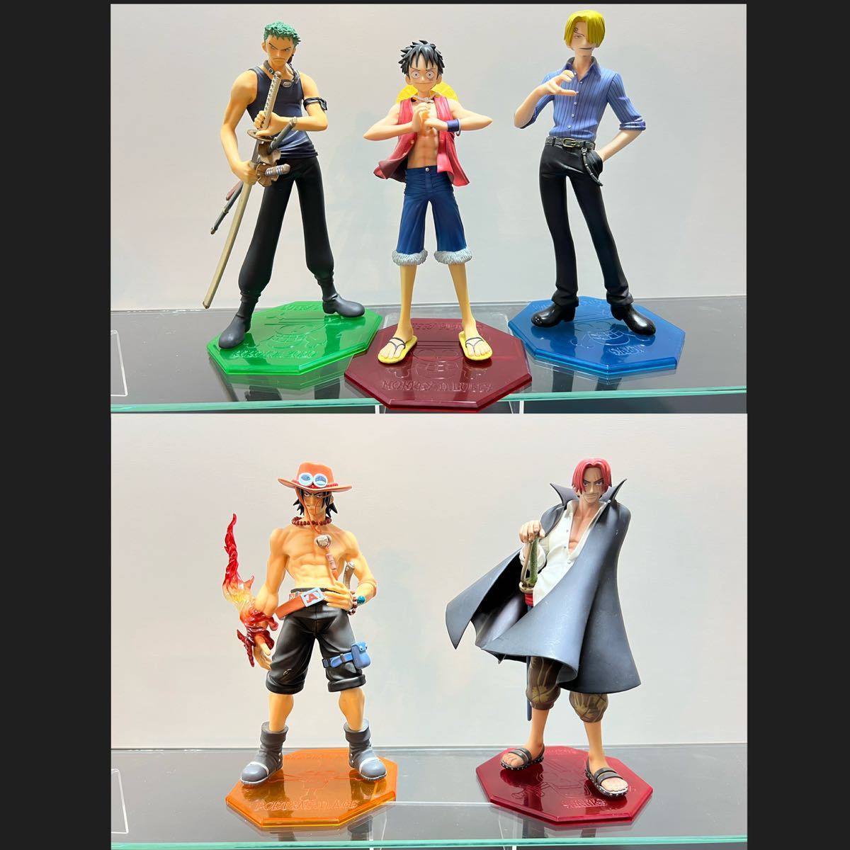 ONE PIECE ワンピース ポートレート・オブ・パイレーツ(P.O.P.）POPルフィ、フランキー、そげキング、ブルック、シャンクス、11点セット_画像3