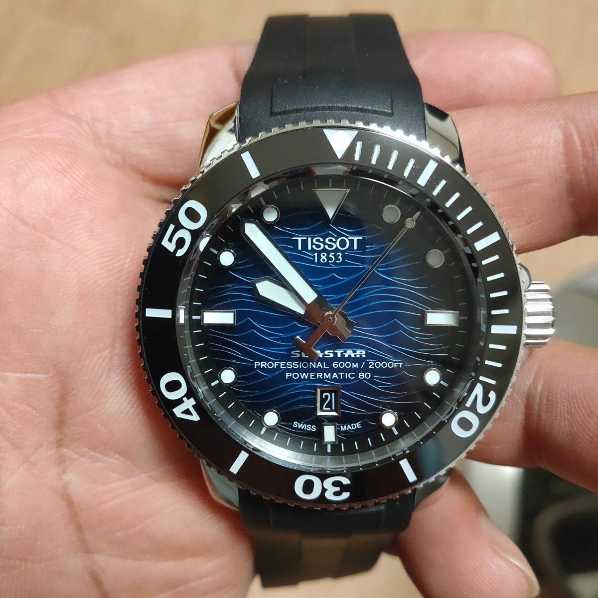 極美品 ティソ TISSOT シースター 2000 プロフェッショナル 極美品 ティソ TISSOT シースター 2000 プロフェッショナル