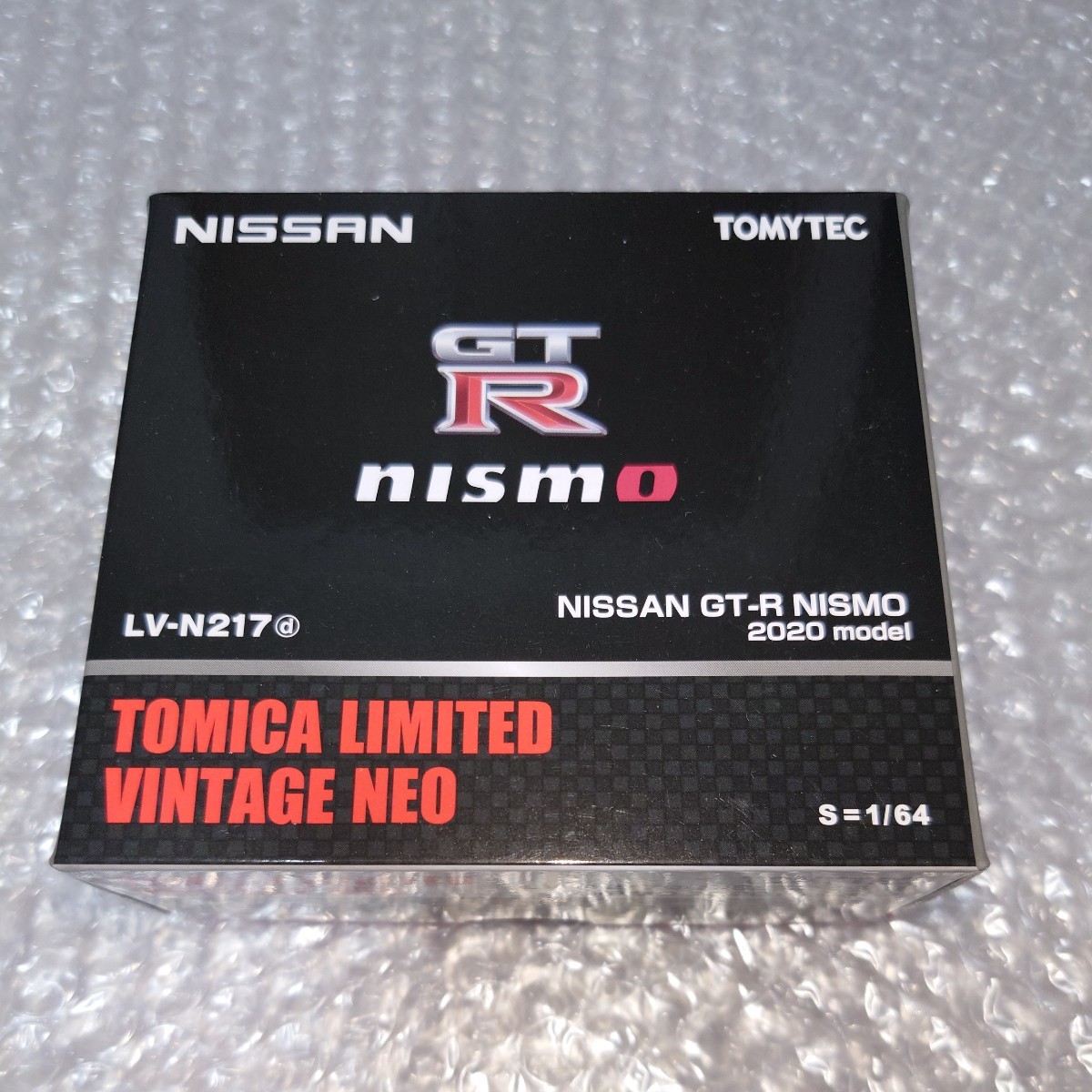 TLVネオ LV-N217a 日産GT-R NISMO 2020モデル　R35 黒　未展示　トミカリミテッドヴィンテージNEO_画像1