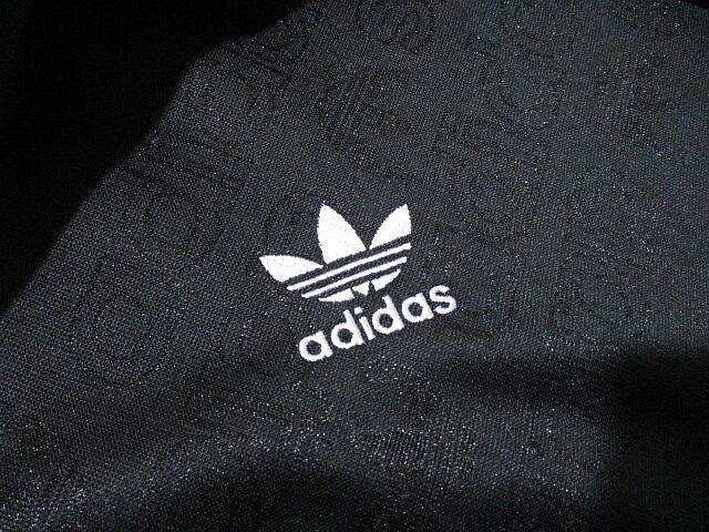 希少■ 完売品　アディダス オリジナルス　モノグラム ジャージ　黒 白　adidas モノ トラックトップ　XO　ビッグサイズ　MONO TT ブラック_画像4