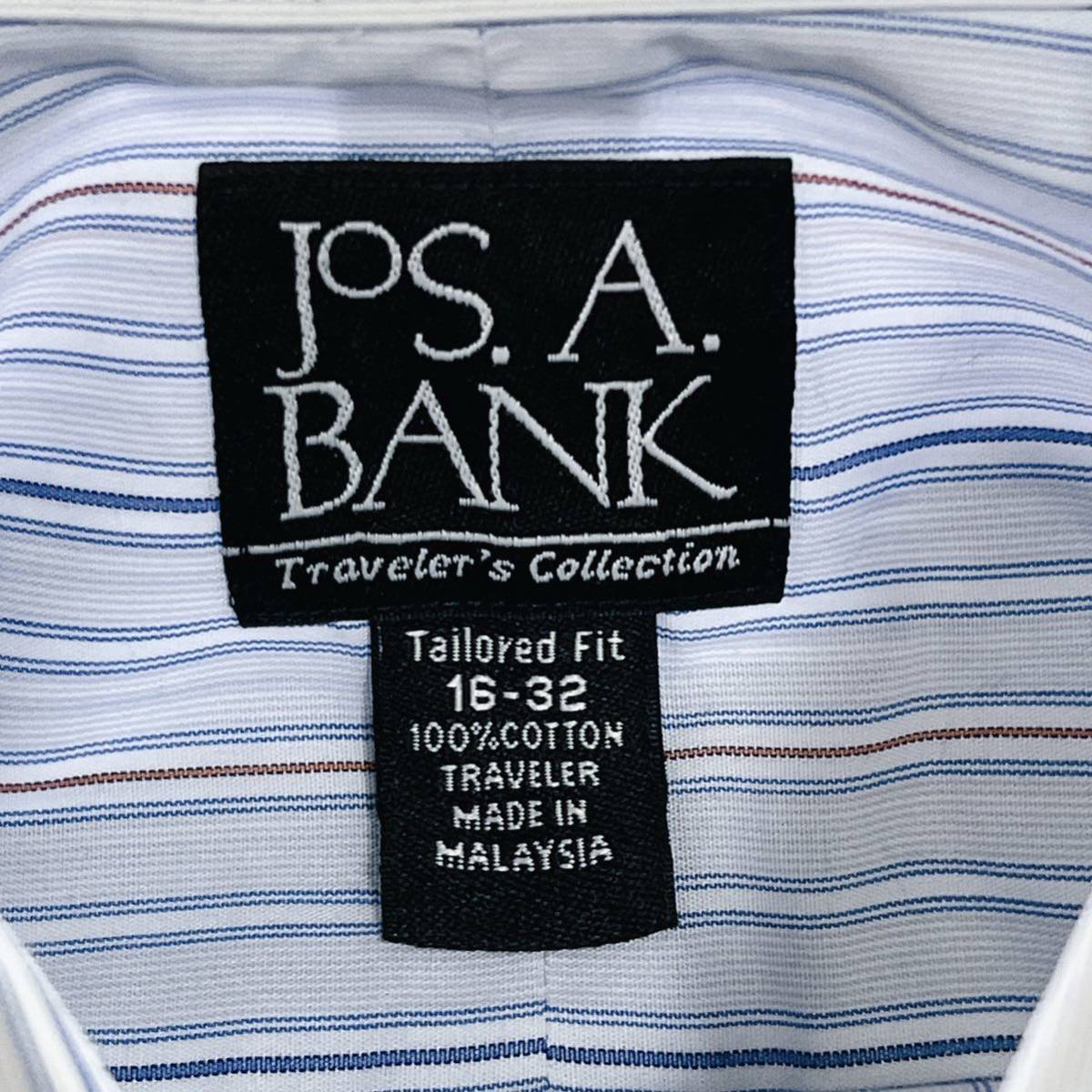 JOS.A.BANK ジョス エー バンク　長袖シャツ　ストライプシャツ　ドレスシャツ　サイズ16-32_画像3