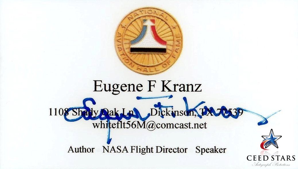 [CS] Apollo 13 номер Gene * Clan tsu палец .. с автографом визитная карточка PSADNA фирма оценка завершено UV держатель ввод NASA JAXAsi-do Star z Space Brothers 