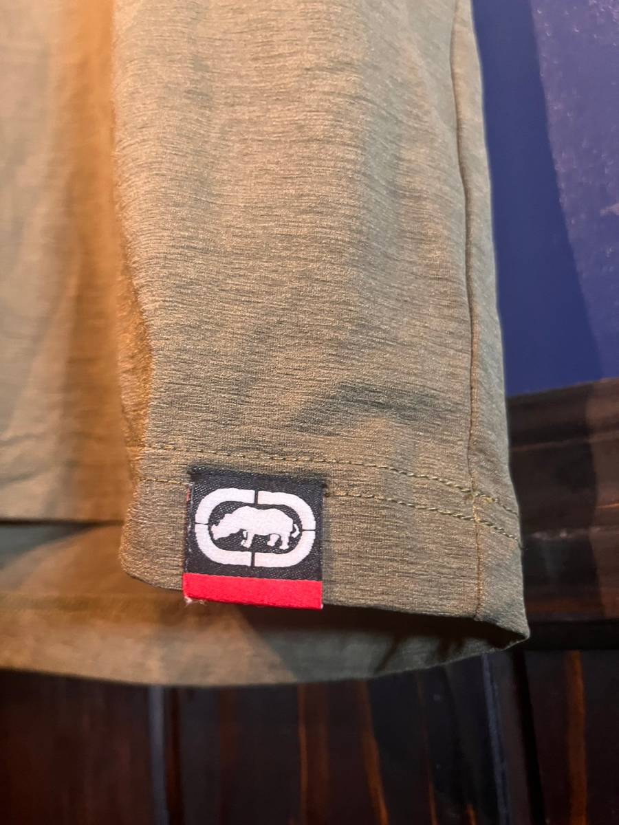 ecko unltd.｜エコーアンリミテッド　半袖　Tシャツ　ロゴ　ストリート　サイ　カーキ系　4Lサイズ_画像4
