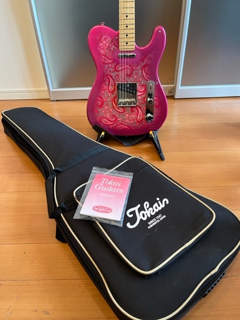 【限定モデル】Tokai ATE132 PR（Pink Paisely）ペイズリー　テレキャスター_画像6