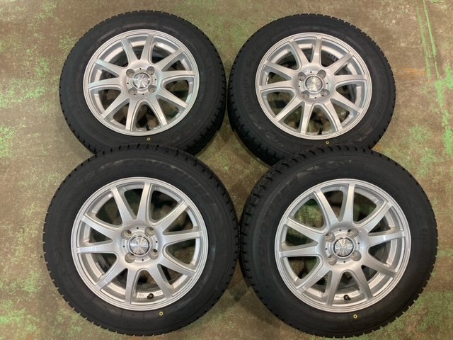 中古 社外アルミ 15インチ トーヨー オブザーブ GIZ2 175/65R15 2023年製 4本セット ヴィッツ アクア ポルテ スペイド フィールダー_画像1