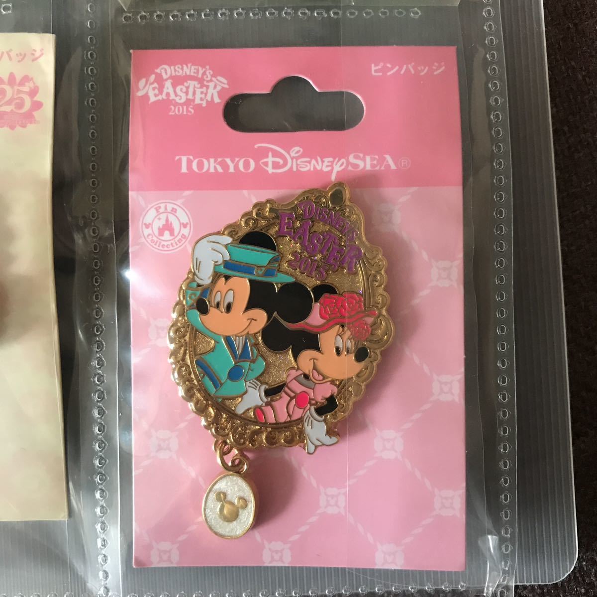  Disney si-2015 e-s ta- pin badge pin bachi Mickey minnie egTDR TDS springs 