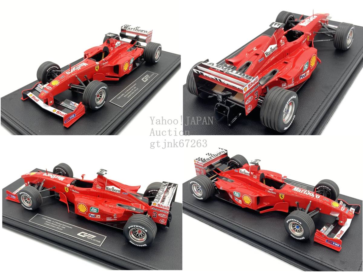 GP Replicas 1/18 Ferrari F399 #3 M. Schumacher Marlboro decal processed goods TOPMARQUES Ferrari top maru kesGP136A with ShowCase