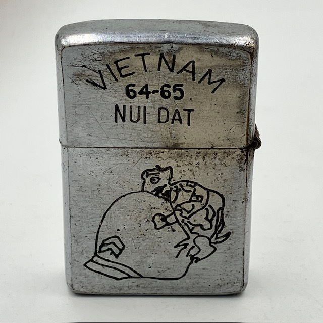 ジッポー ZIPPO ベトナムジッポー 1965年 ヘルメットにしがみつく亀 使えます ヴェトナムジッポー_画像3