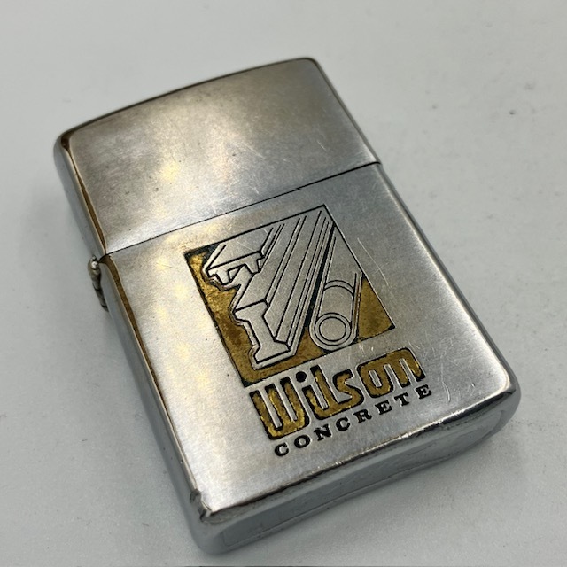 ジッポー ZIPPO ライター 1973年 WILSON CONCRETE 企業もの