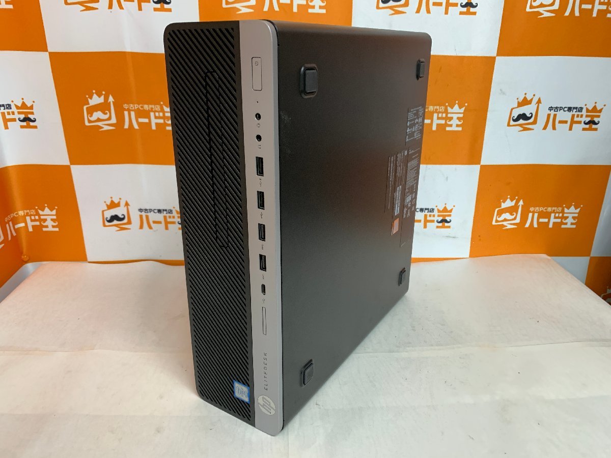 【ハード王】1円～/HP EliteDesk800G5SFF/Corei7-9700/16GB/ストレージ無/5888-B3_画像1