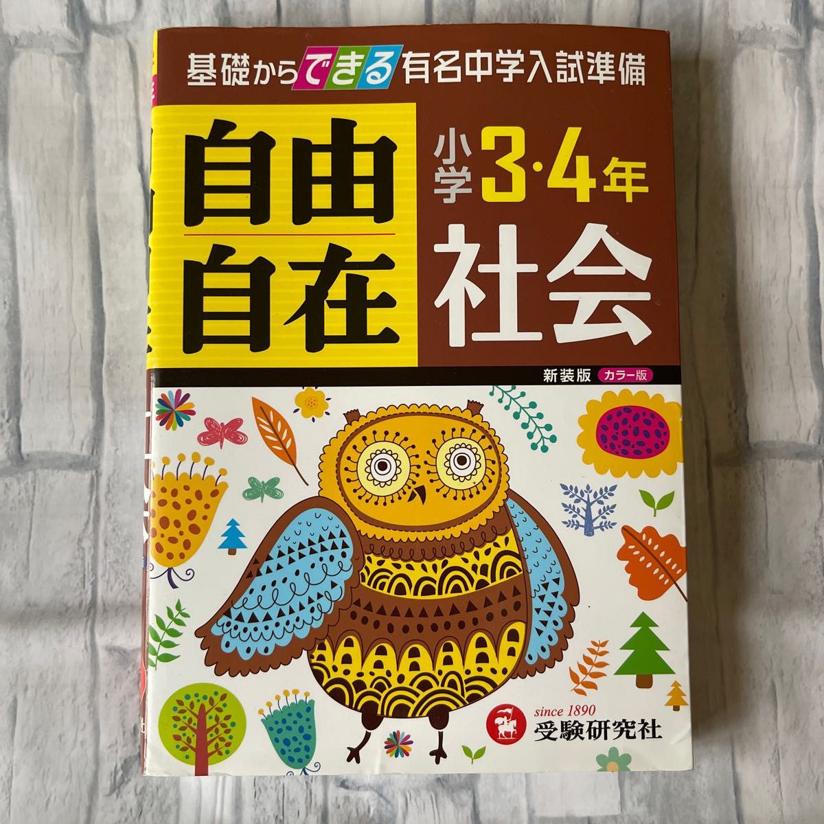 自由自在 中学受験 社会参考書セット 受験研究社