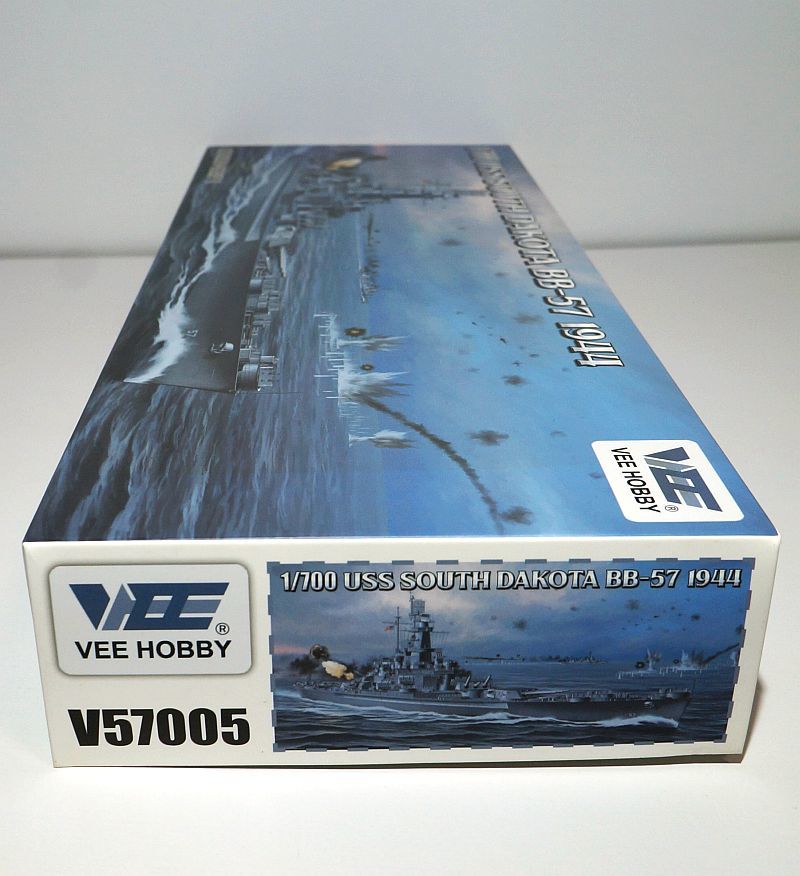 ヴィー・ホビー 1/700 米海軍 戦艦 サウスダコタ BB-57 1944年 通常版 WWⅡ 戦艦 船艇 エッチング プラモデル ミリタリー 模型 VEE HOBBY_画像5