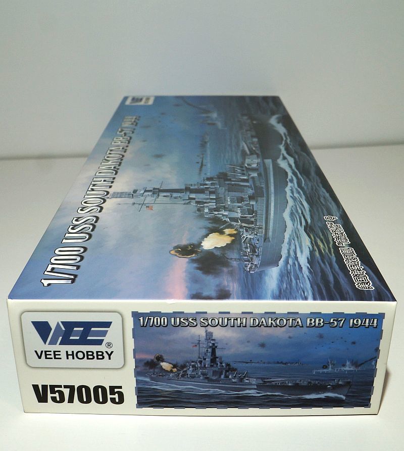 ヴィー・ホビー 1/700 米海軍 戦艦 サウスダコタ BB-57 1944年 通常版 WWⅡ 戦艦 船艇 エッチング プラモデル ミリタリー 模型 VEE HOBBY_画像3