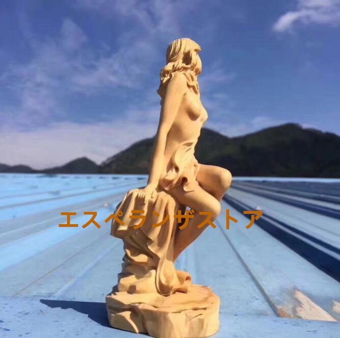 [エスペランザストア]美女 女神 ヌード 美少女 裸婦像 女性像/彫刻工芸品/手作りデザイン/文遊びの手/置物_画像3