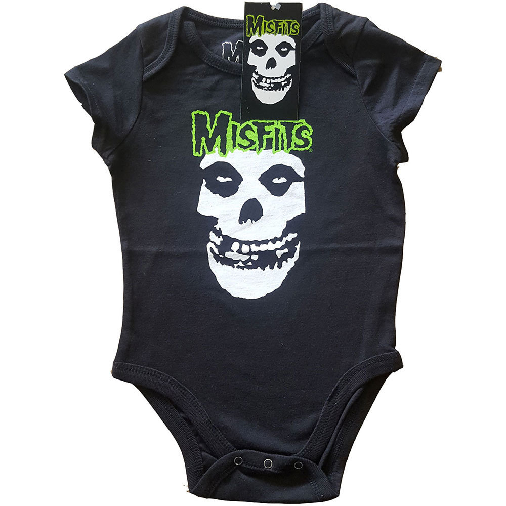 * ошибка fitsu детский комбинезон MISFITS зеленый Logo 12 месяцев стандартный товар детская одежда punk ramones