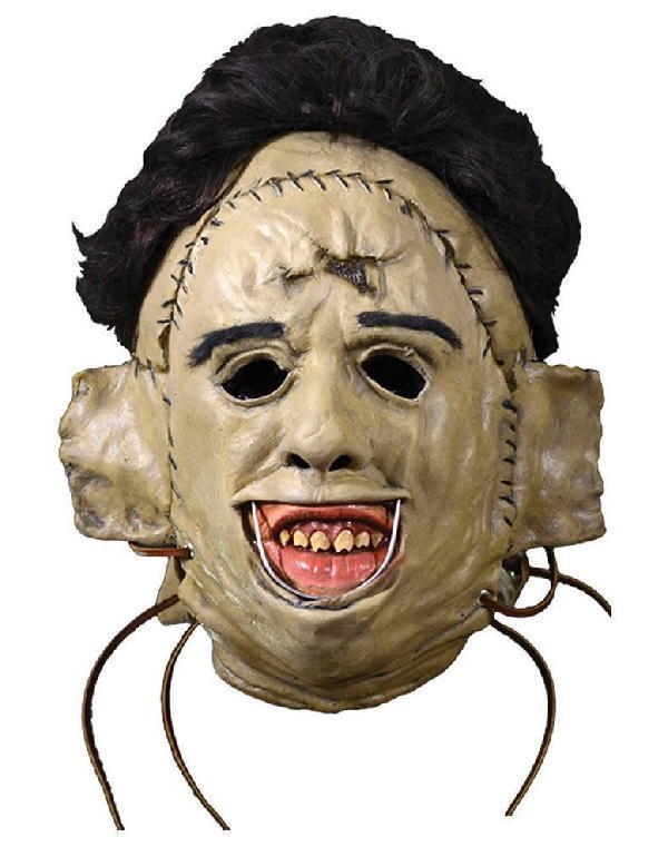 * leather face Raver mask regular goods! demon. ....LEATHERFACE Texas Chainsaw Massacreteki suspension che in so-masa car 