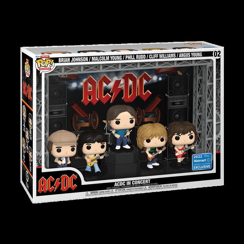 ★AC/DC フィギュア POP! DELUXE MOMENT AC/DC IN CONCERT FUNKO エーシーディーシー 正規品 TOY acdc 人形 ポップ ドール_画像2