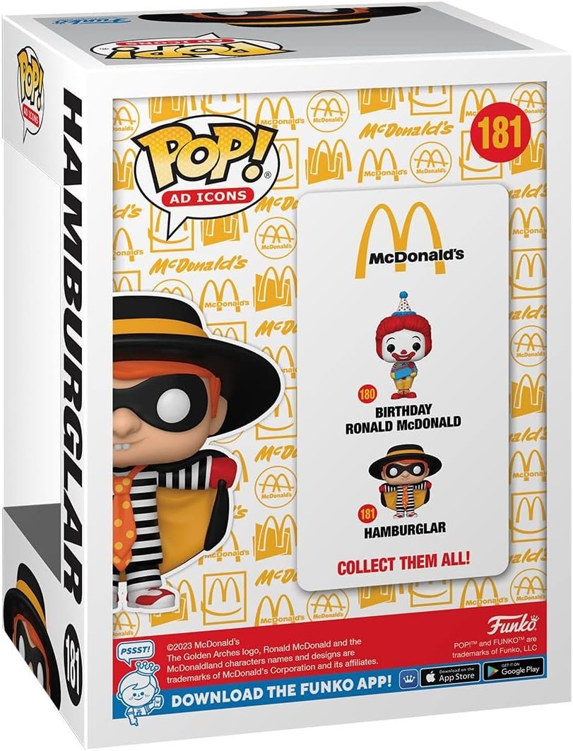 ★マクドナルド ハンバーグラー フィギュア Hamburglar (Open Cape) FUNKO POP MCDONALDS 新品の画像3