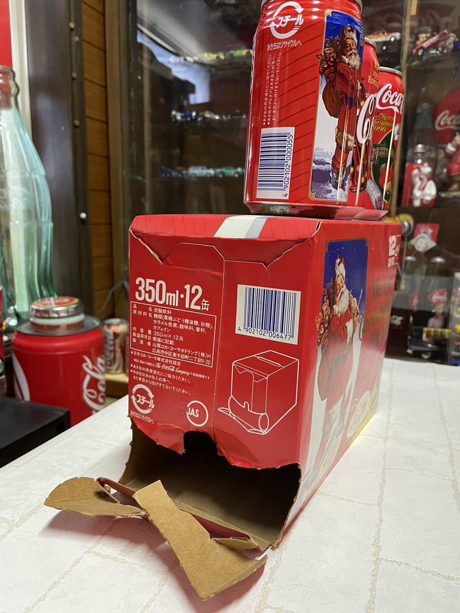コカコーラ クリスマススチール缶 マニアコレクション放出品 空 コカコーラ クリスマススチール缶 マニアコレクション放出品 空