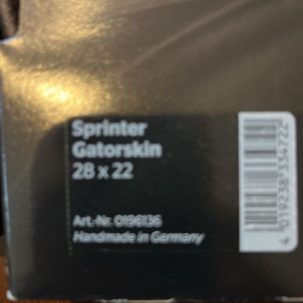 ２本セットContinental Sprinter GatorSkin Tubular Tire(コンチネンタル スプリンター ガータースキン チューブラータイヤ）28×22mm 新品_画像3