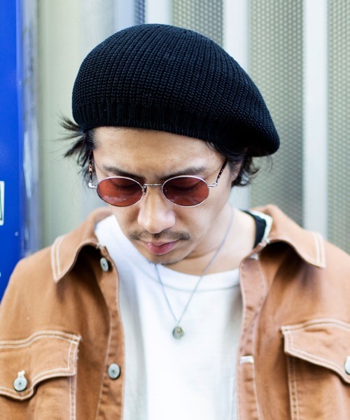 【CA4LA カシラ】ベレー帽 ニットキャップ 日本製 人気アイテム オールシーズン着用可能タイプ_画像1