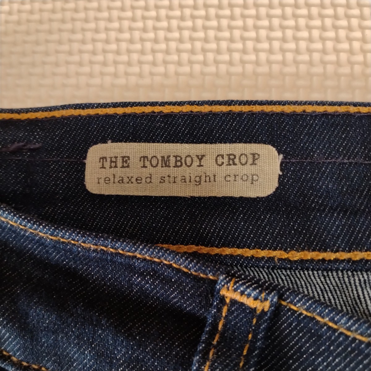 AG × theory Tomboy Crop relaxed straight ストレッチ ジーンズ AG × theory Tomboy Crop relaxed straight ストレッチ ジーンズ