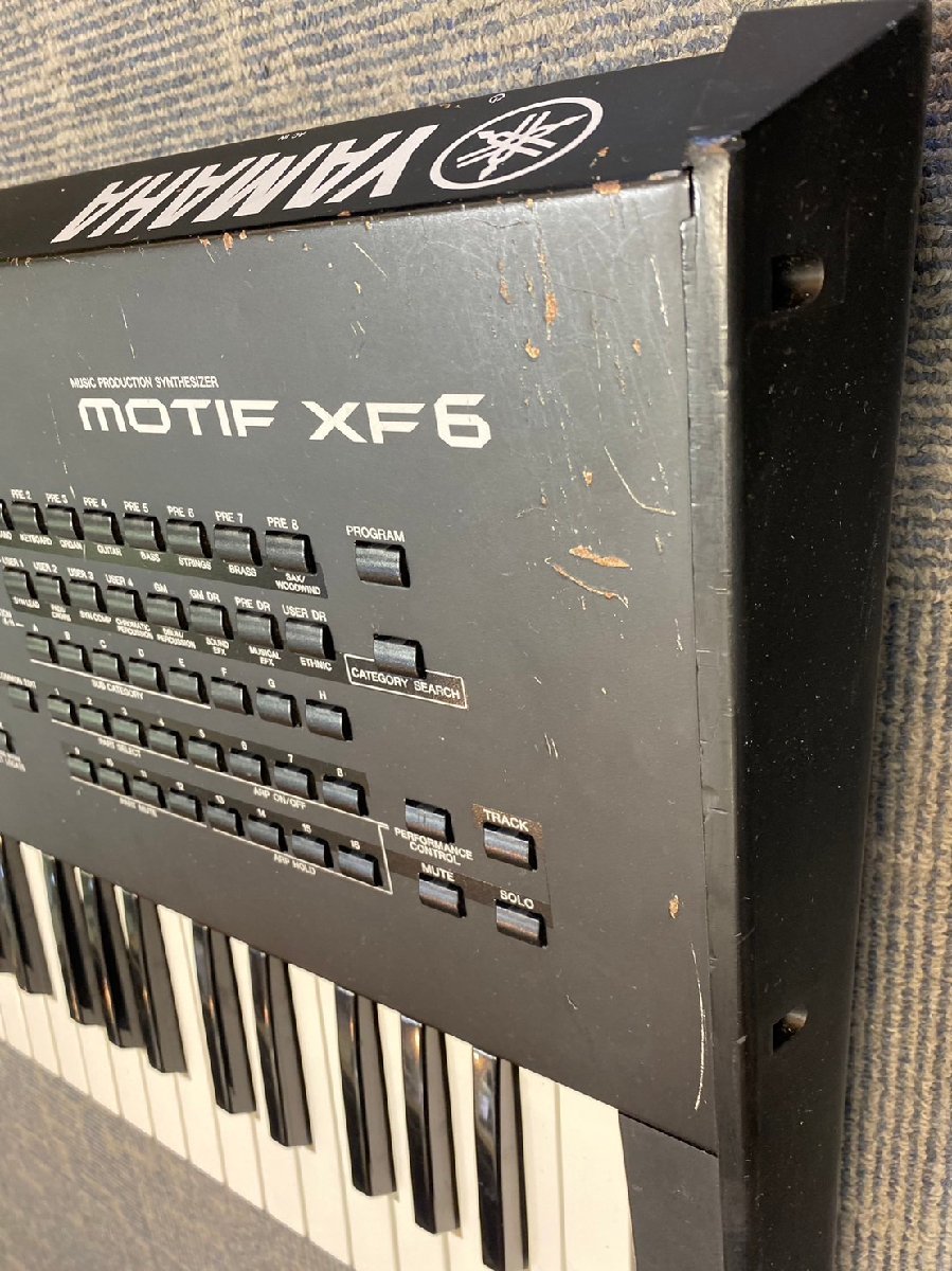 YAMAHA　MOTIF XF6　ヤマハ　モチーフ　シンセ　中古品　ser no.JARO01006_画像4