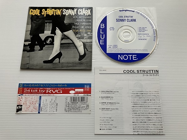 [中古 紙ジャケCD] ソニー・クラーク/ クール・ストラッティン ～COOL STRUTTIN’ ☆紙ジャケット仕様_画像3