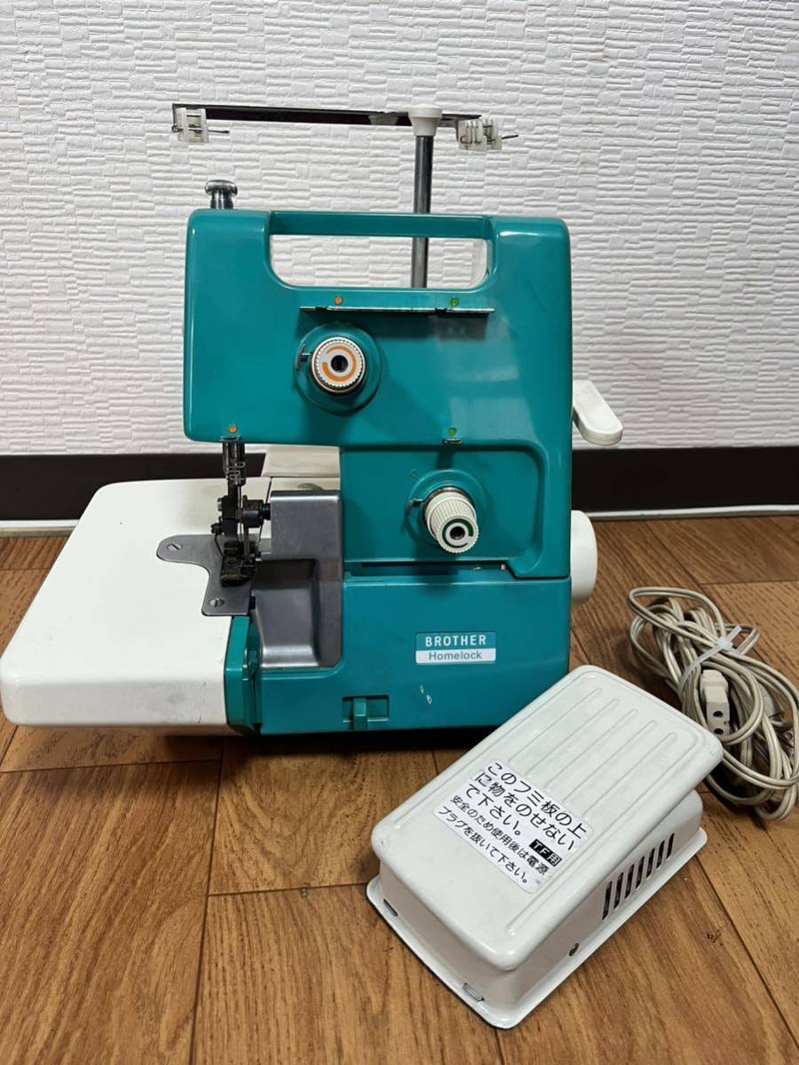 BROTHER Homelock TE4-B527 ブラザー ロックミシン_画像1