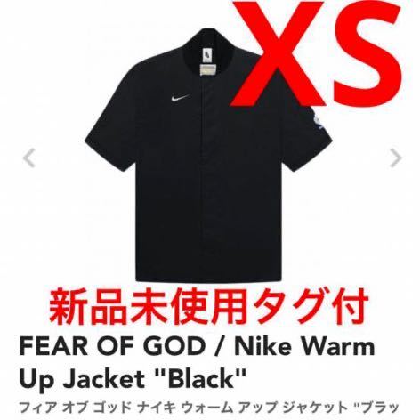 FEAR OF GOD Nike Warm Up Jacket Black XS NIKE FEAR OF GOD M NRG W WARM UP TOP ナイキ フィア オブ ゴッド ウォーム アップ トップ XS