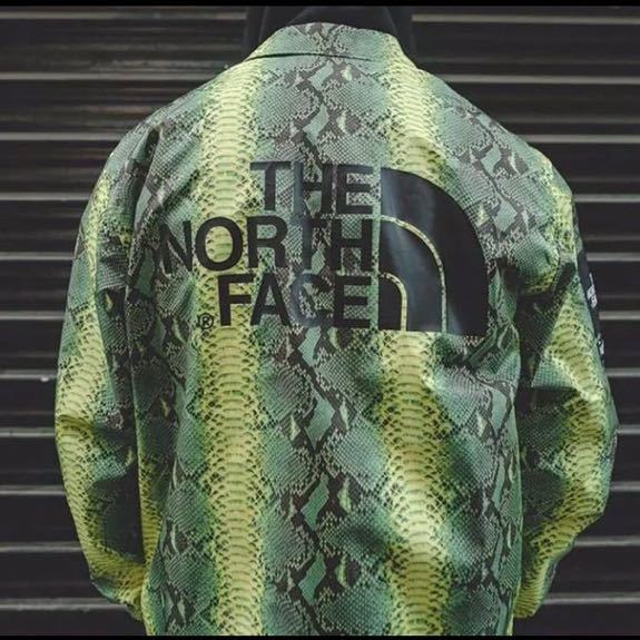Supreme North Face Snakeskin Taped Seam Coaches Jacket Supreme North Face Snakeskin Taped Seam Coaches Jacket