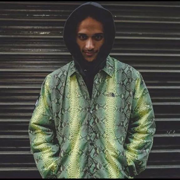 Supreme North Face Snakeskin Taped Seam Coaches Jacket Supreme North Face Snakeskin Taped Seam Coaches Jacket