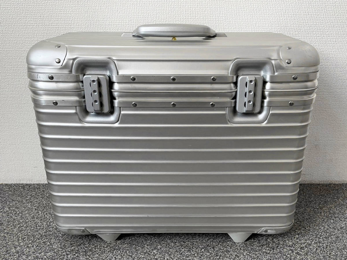 RIMOWA TOPAS POLOT リモワ トパーズ パイロットトロリー 2輪 29L/オリジナル スーツケース original コンパクト ビジネス トローリー_画像1