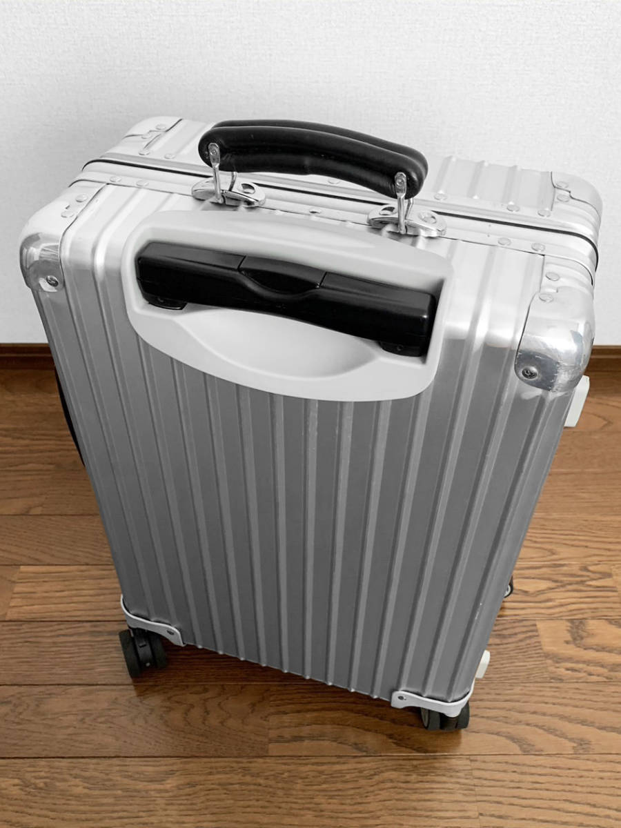 RIMOWA CLASSIC CABIN S リモワ クラシック キャビン S 33L スーツケース/オリジナル トパーズ topas original フライト エッセンシャル_画像6