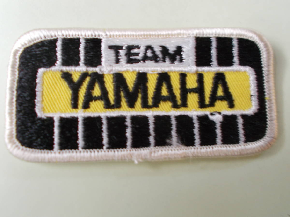 YAMAHA　TEAM　ワッペン/ 米国現地購入品　正規＆ビンテージ？_画像1