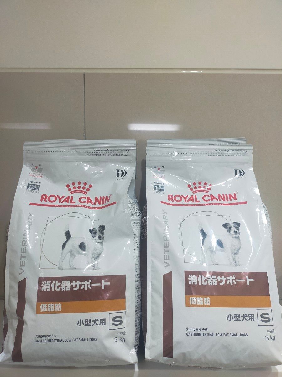 ロイヤルカナン 犬用 消化器サポート低脂肪小型犬用s 3kg×4袋 Yahoo