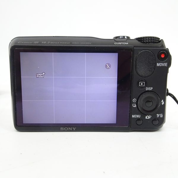 tyys 933-4 133 SONY ソニー Cyber-shot DSC-HX30V コンパクトデジタルカメラ 通電動作OK_画像3