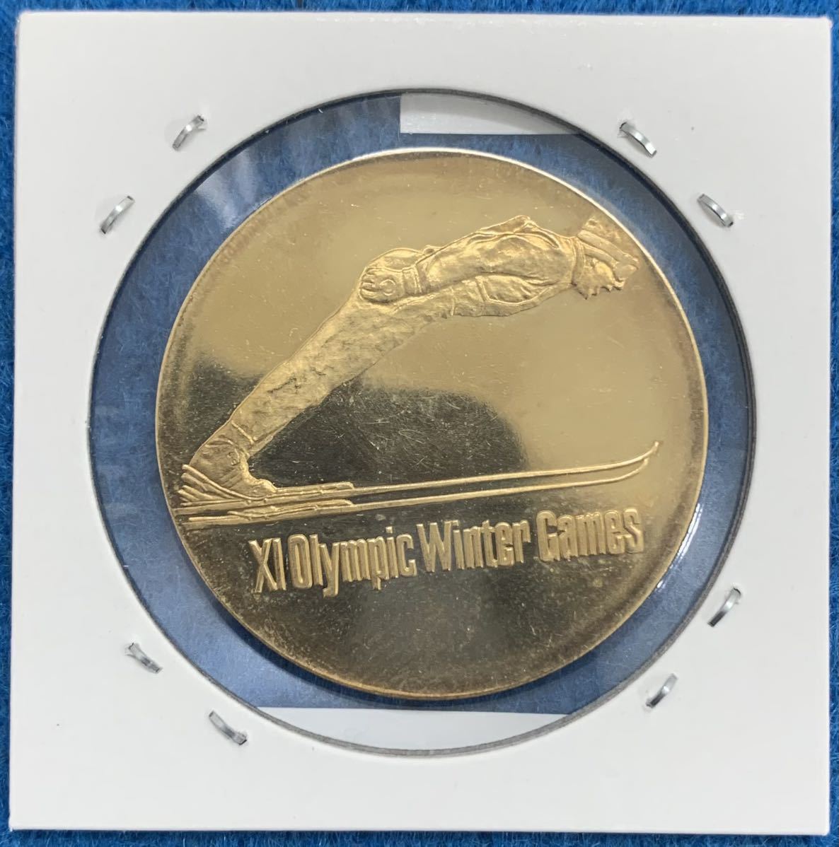 18K金メダル/第11回札幌オリンピック 冬季大会/重量約26.7g_画像2