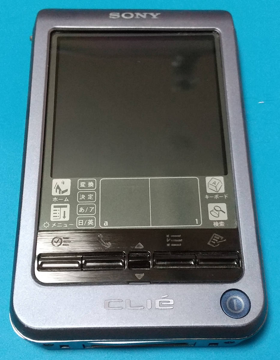 ★★★ SONY ソニー CLIE クリエ PEG-T600C/B ジャンク品 ★★★の画像1