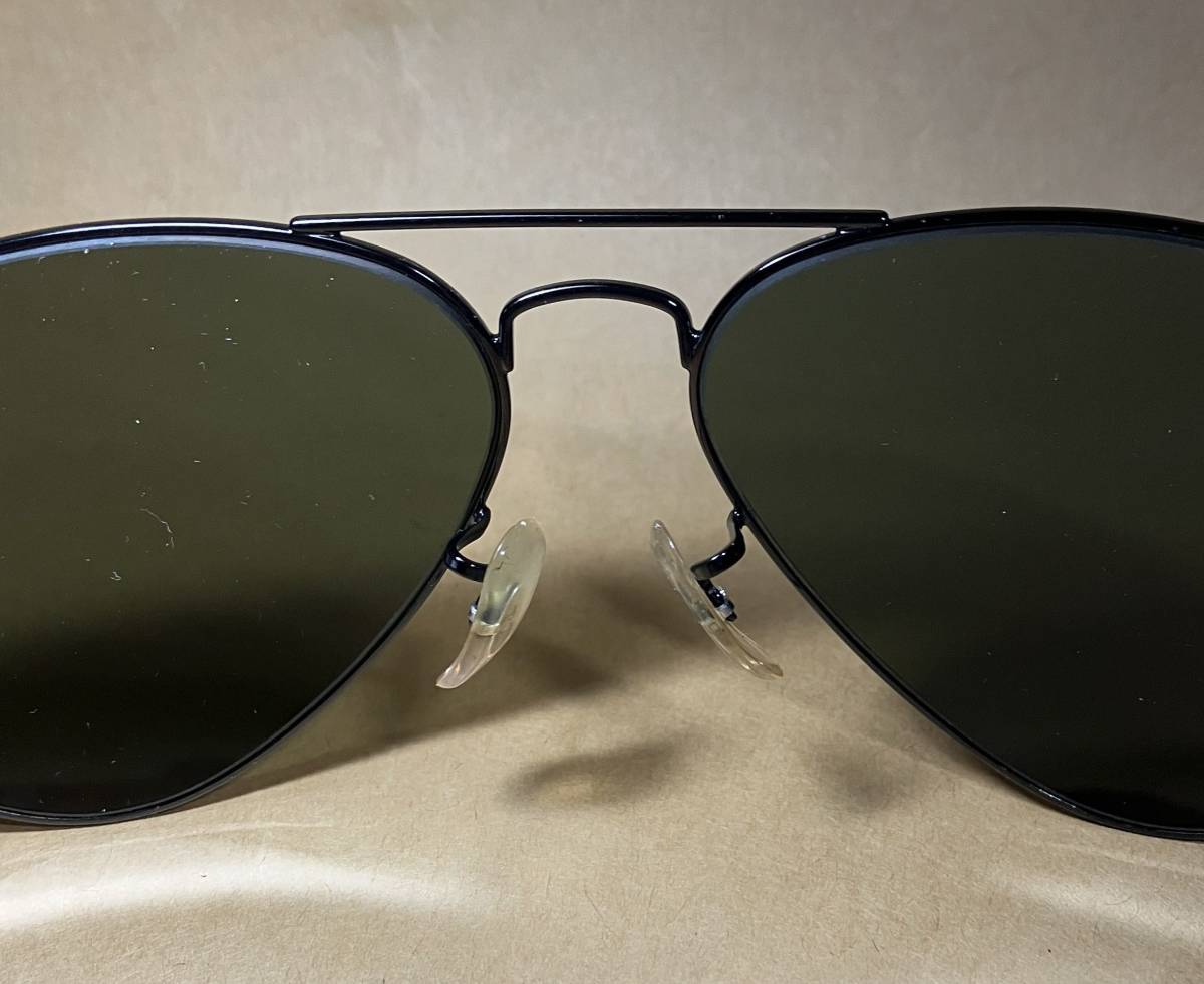 Ray-Ban レイバン サングラス Aviator Large Metal ティアドロップ RB3025 58□14 ミラーレンズ RayBan 中古 わりと美品_画像7