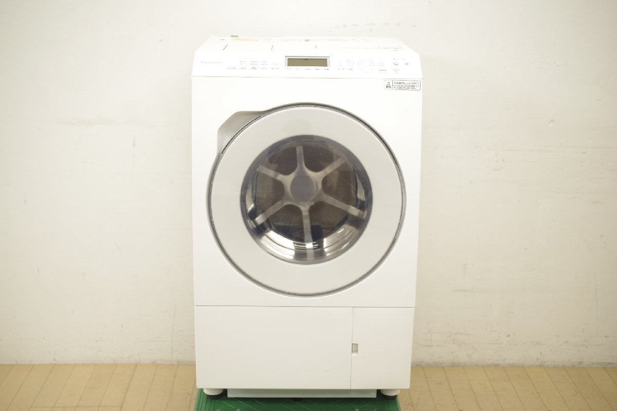 Panasonic パナソニック ドラム式洗濯乾燥機 NA-LX125AR 2022年製 洗濯12kg 乾燥6kg 右開き 清掃 動作確認済 中古 ヒートポンプ乾燥_画像1