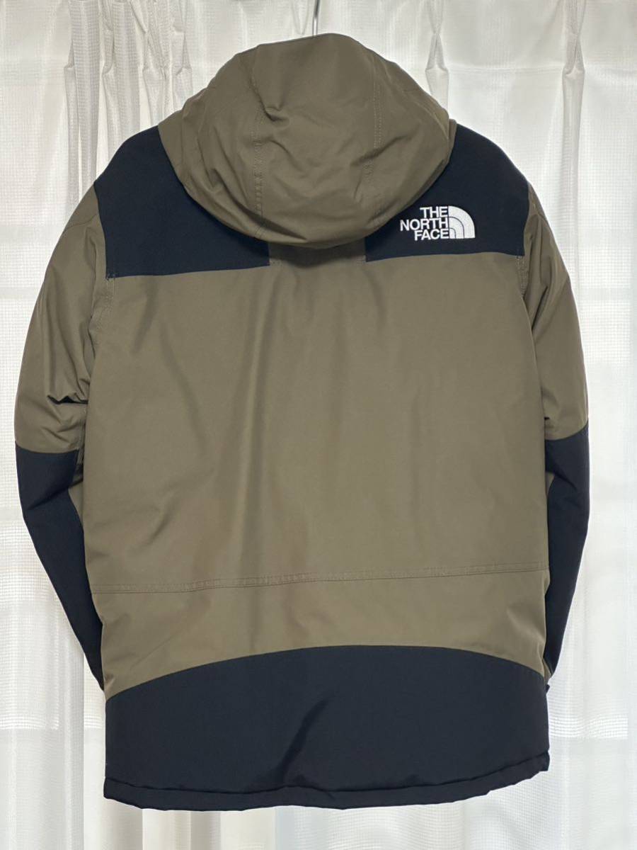 THE NORTH FACE Mountain Down Jacket BG ザ・ノース・フェイス マウンテンダウンジャケット ビーチグリーン サイズ : S 納品書あり 中古_画像2