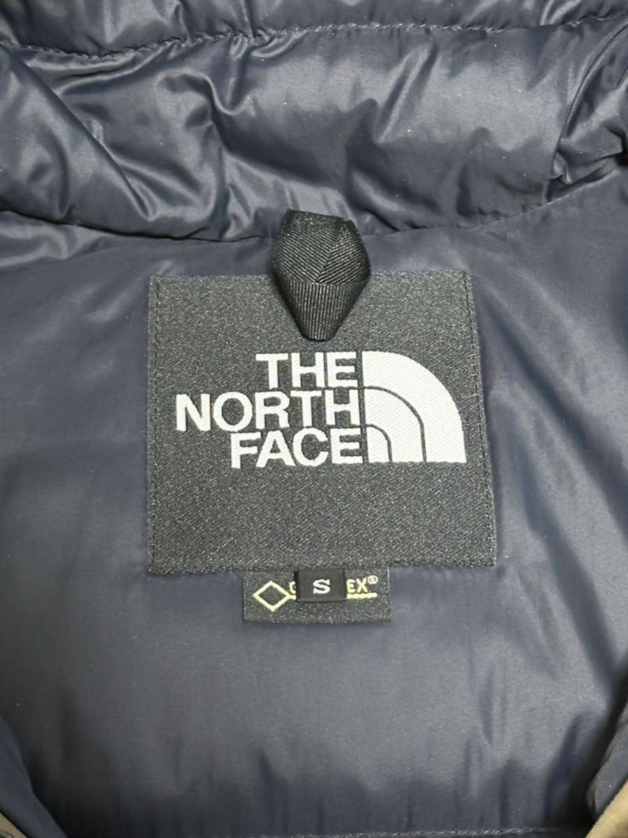 THE NORTH FACE Mountain Down Jacket BG ザ・ノース・フェイス マウンテンダウンジャケット ビーチグリーン サイズ : S 納品書あり 中古_画像4