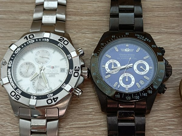 BNFO58　ジャンク品　時計　腕時計　部品取りに　メンズ　レデイース　VALENTINO ROLENTA バレンチノ ロレンタ　など　おまとめ_画像2