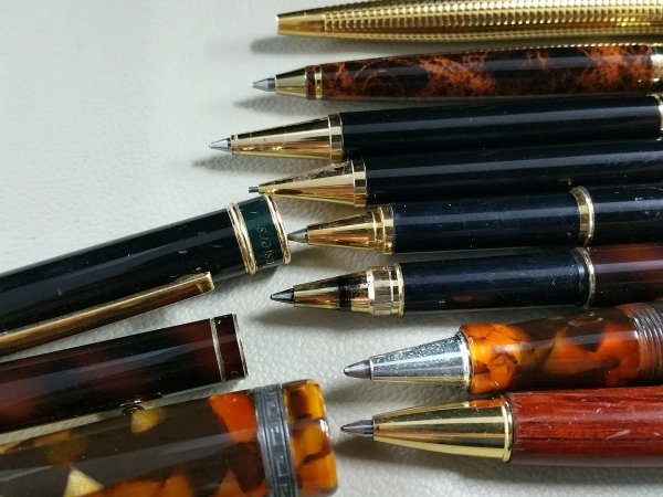 SNT23　文房具　筆記用具　ボールペン　WATERMAN ウォーターマン など　おまとめ ※芯なしあり_画像9