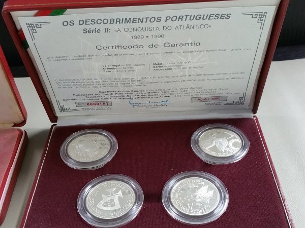 SNFO58　世界のコイン 　記念コイン　リベリア共和国貨幣プルーフセット　ポルトガル など　おまとめ_画像7