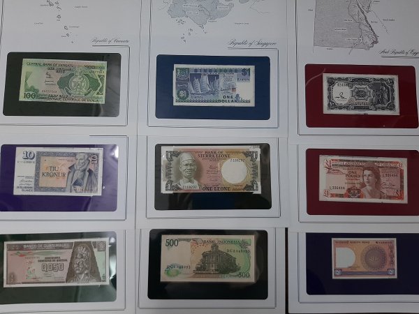 IDF28　世界の国々の紙幣コレクション 　OFFICIAL BANKNOTES OF EVERY NATION　112枚　おまとめ_画像6