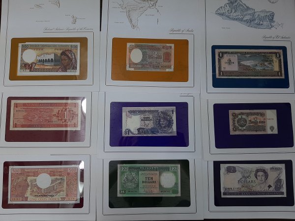 IDF28　世界の国々の紙幣コレクション 　OFFICIAL BANKNOTES OF EVERY NATION　112枚　おまとめ_画像7