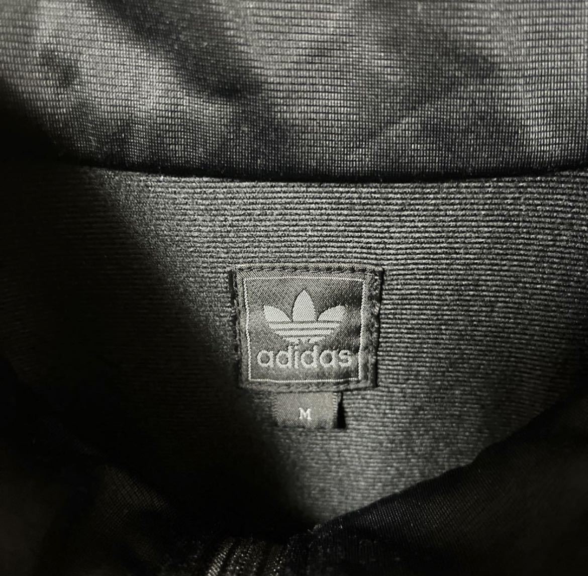 adidas アディダス ジャージ トラックジャケット M 刺繍ロゴ adidas アディダス ジャージ トラックジャケット M 刺繍ロゴ