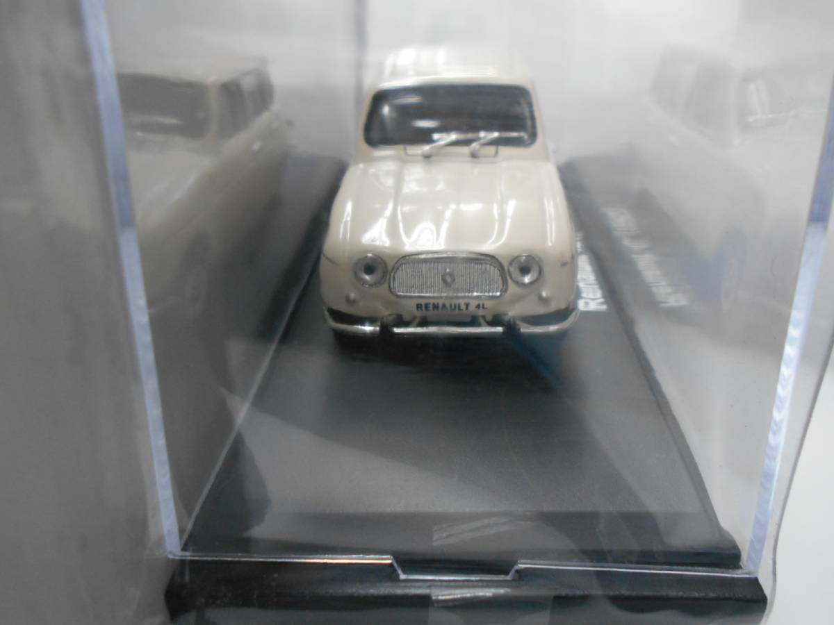 アシェット 国産名車コレクション 1/43 ルノー 4L 1962年 Renault 旧車 モデルカー_画像2